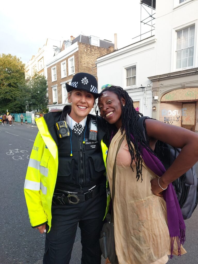 Even in uniform, Carnival opens space for shared joy and unexpected kinship.