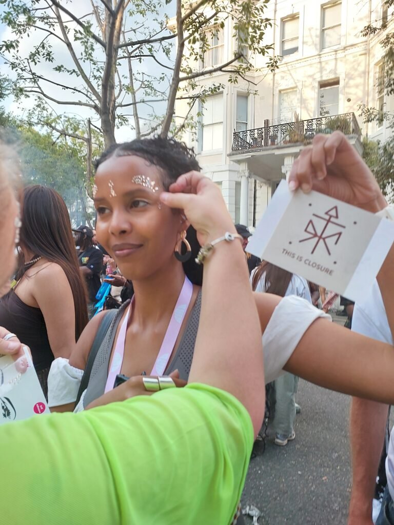 This is closure — glitter, sigil, and spirit woven into one offering