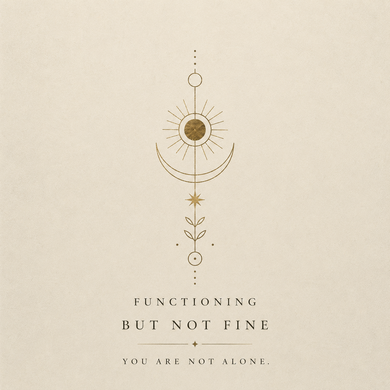 functioning but not fine