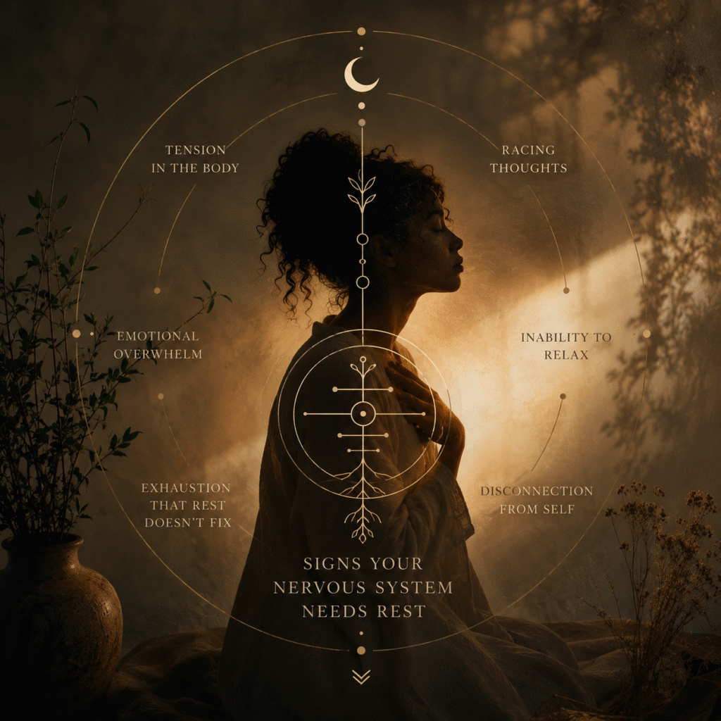 signs your nervous system needs rest