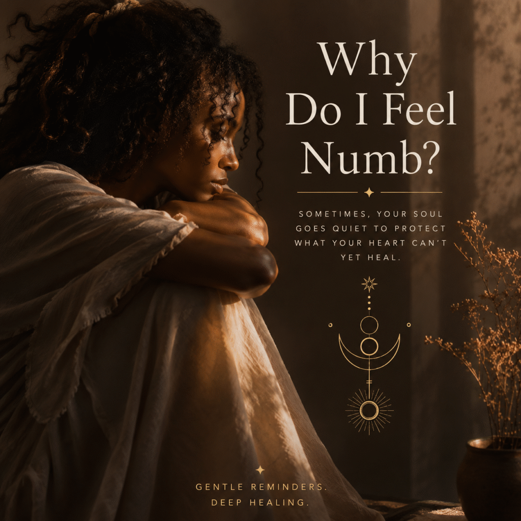 why do i feel numb