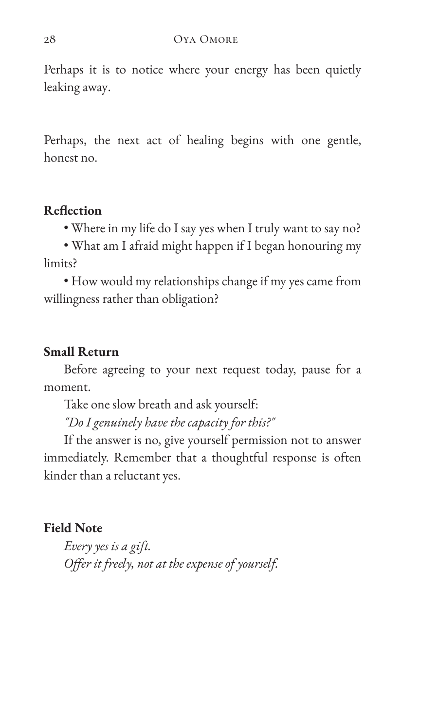 Interior preview of The Hidden Exhaustion Codex – Boundaries reflection and practice